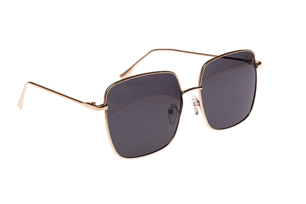 Percy Gold Frame and Green Lens sunglasses