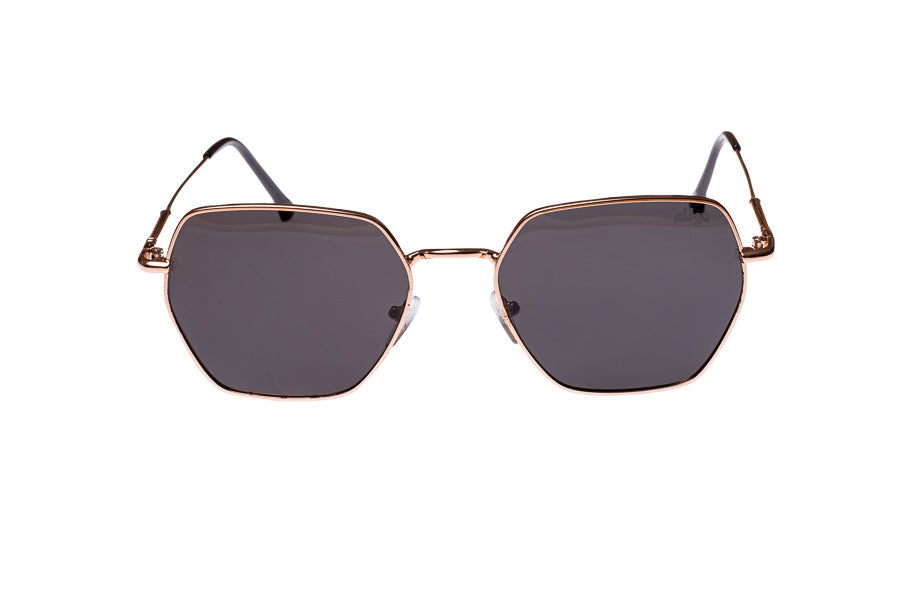 Angus Black Lens and Rose Gold Frame sunglasses