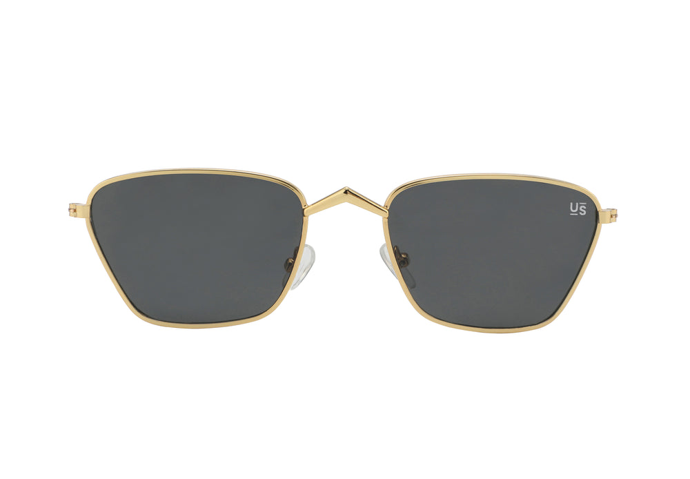 BIBI Gold Frame & Grey Lens