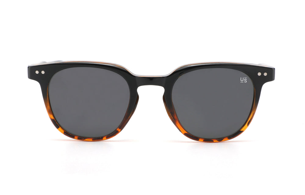 Siya  Brown Frame & Black Lens