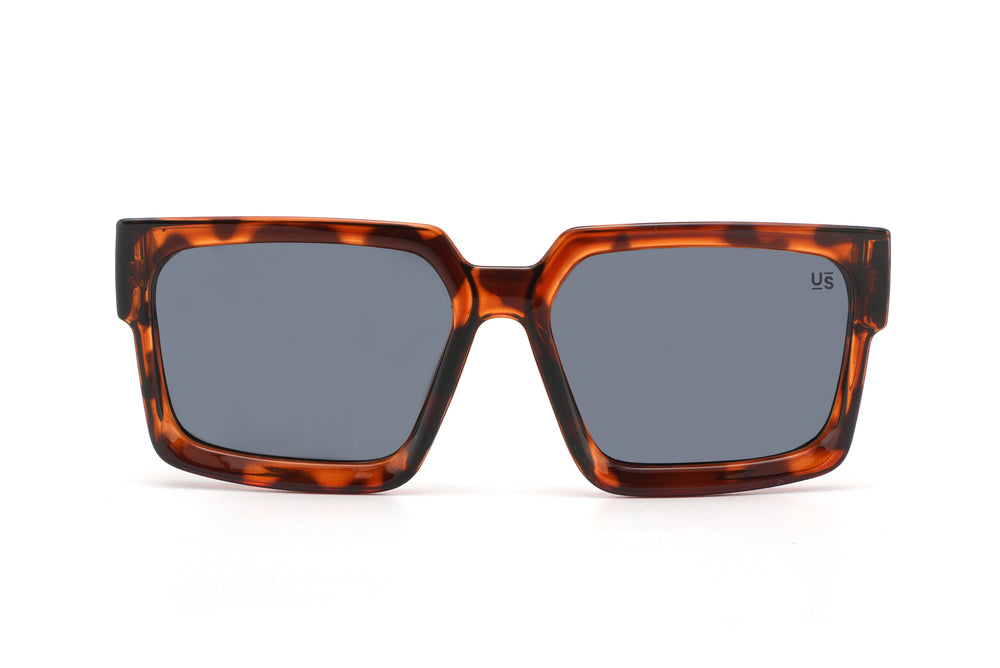 PETRO Leopard Frame & Dark grey Lens