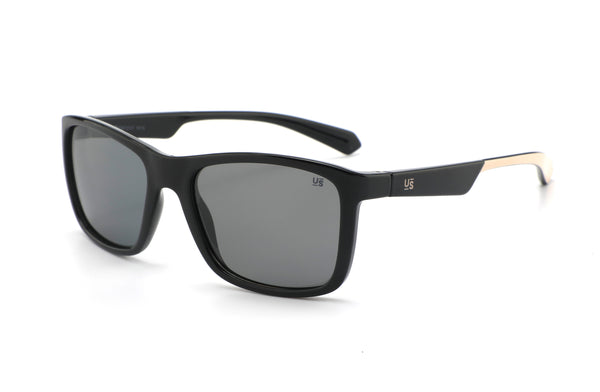 Ben Kids black shiny frame  & grey lens