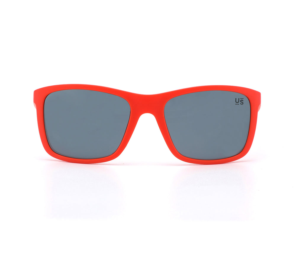 Ben Kids red matt frame & grey lens