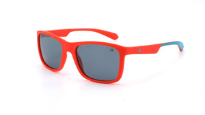 Ben Kids red matt frame & grey lens