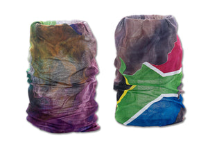 Cosmos & Broken Flag Tubular Scarf (2 PACK) - Urban Supply SA